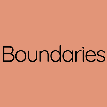 Boundaries